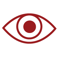 Icon Eye Red